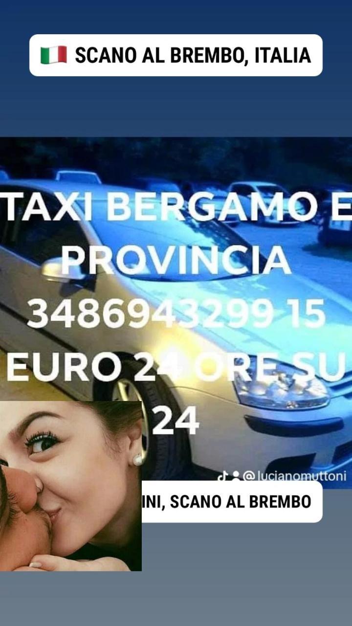 Villetta Rossini Appartamento Da Condividere Con Me Luciano Servizio Ospiti Taxi Driver Navetta No Wifi 2 Camera Da Letto Per 5 Persone Valbrembo Exterior foto